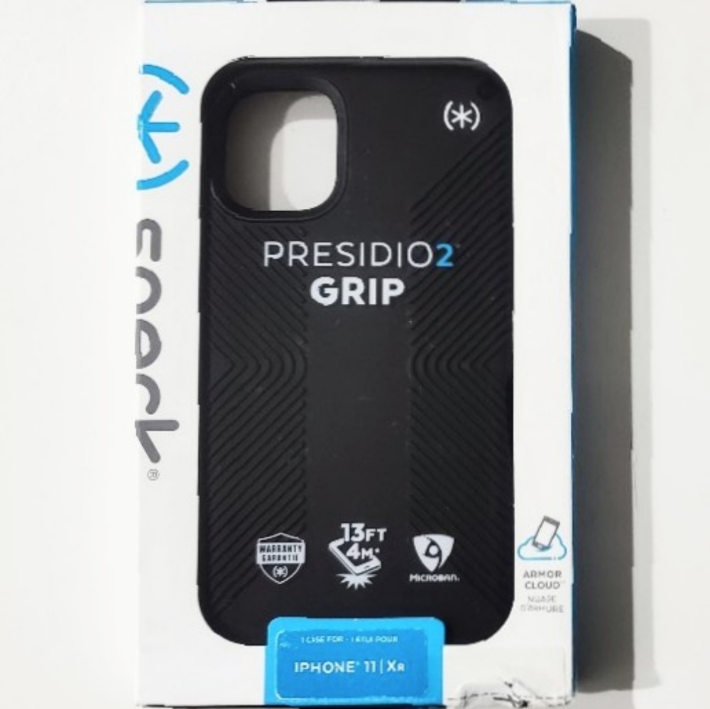 Speck Apple iPhone 11/XR Presidio 2 Grip - Black